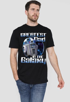 STAR WARS FATHER'S DAY GREATEST DAD IN THE GALAXY - T-Shirt print - black