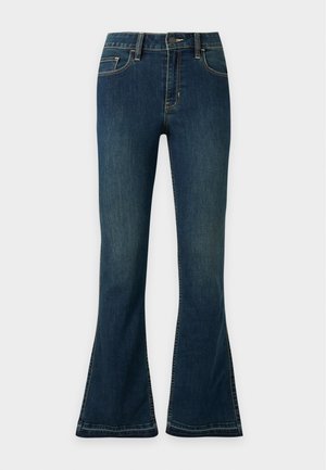 Hollister Co., REDONDO CLEAN LET DOWN HEM - Τζιν Bootcut - dark blue
