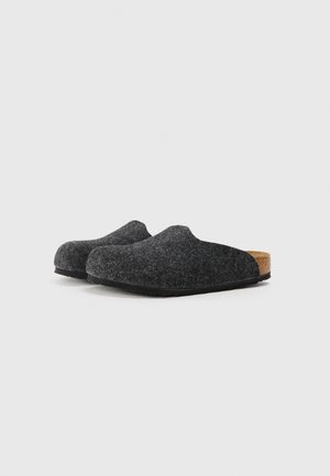 Uvrstitev 10: Birkenstock - AMSTERDAM FE ANTHRACITEN - REGULAR - Natikači