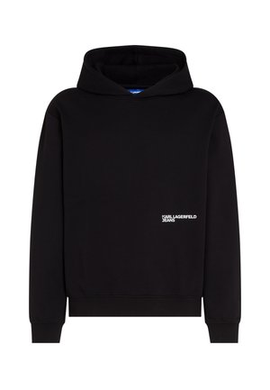 Karl Lagerfeld Jeans, KARL GRAFFITI - Sweat à capuche - black