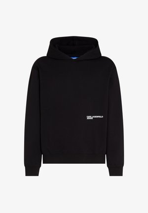 Karl Lagerfeld Jeans, KARL GRAFFITI - Sweat à capuche - black