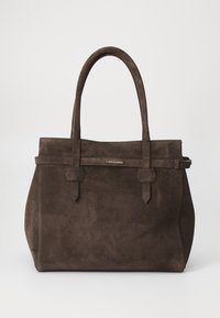 Shopping bag - dark brown