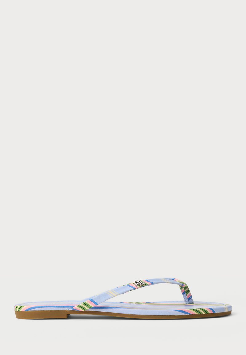 Lauren Ralph Lauren - RAQUEL STRIPED LEATHER - Ciabatte da mare - multi, Ingrandire
