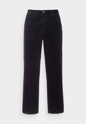 Carhartt WIP SINGLE KNEE PANT - Nohavice - dark navy rinsed