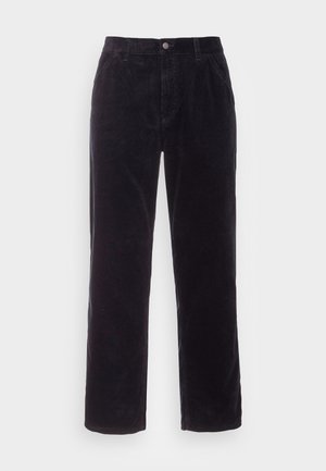 SINGLE KNEE PANT COVENTRY  CORDUROY - Nadrágok - dark navy rinsed