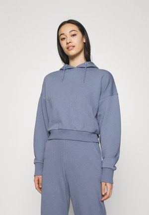 CROPPED HOODIE - Sweatshirt - blue