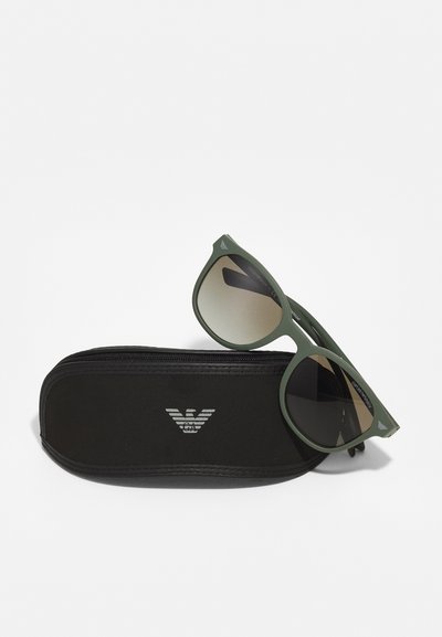 Emporio Armani Ochelari de soare - matte green/green gradient