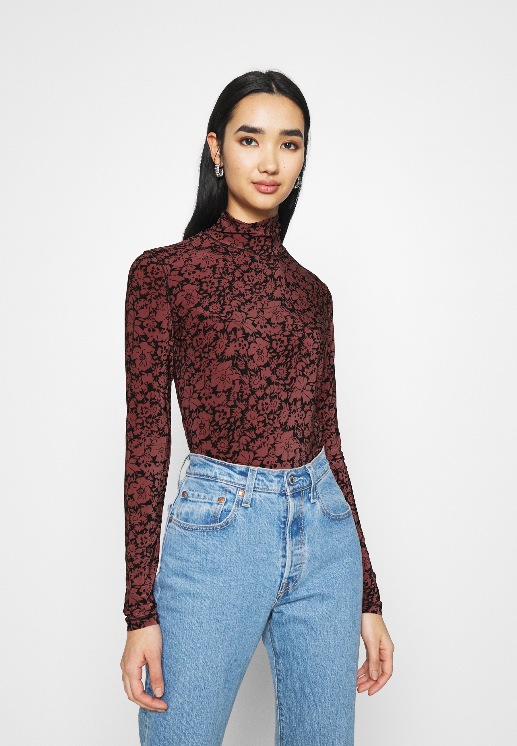 Women SECONDSKIN MOCKNECK - Long sleeved top Women SECONDSKIN MOCKNECK - Long sleeved top