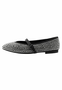 Next WIDE FIT FOREVER COMFORT JEWEL MARY JANE - Pahkluurihmadega baleriinad - black