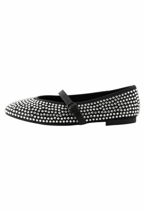 WIDE FIT FOREVER COMFORT JEWEL MARY JANE - Riemchenballerina - black