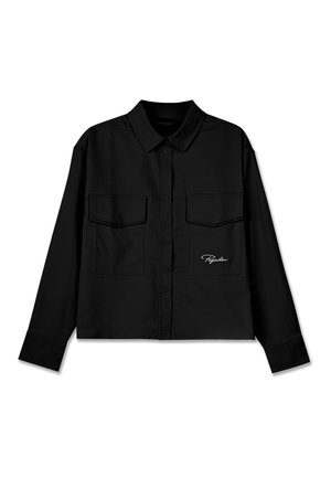 Pegador NILAY OVERSIZED OVERSHIRT - Skjortebluse - black