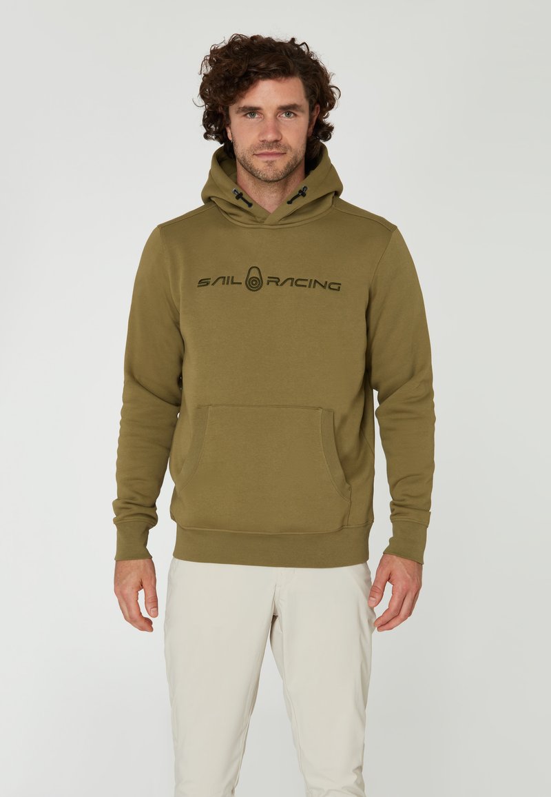 Sail Racing BOWMAN - Jersey con capucha - dusty olive