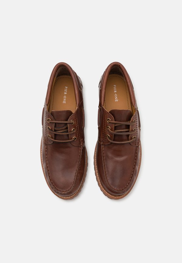 LEATHER - Boat shoes4