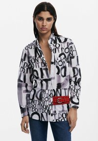 Desigual - Button-down blouse - black Thumbnail Image 1