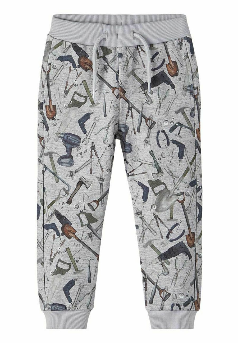 Name it KIELE WERKZEUGE - Pantaloni sportivi - grey melange/grigio -  Zalando.it