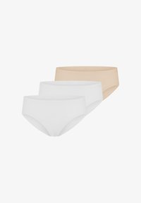 Unausgewählt, weiß/beige