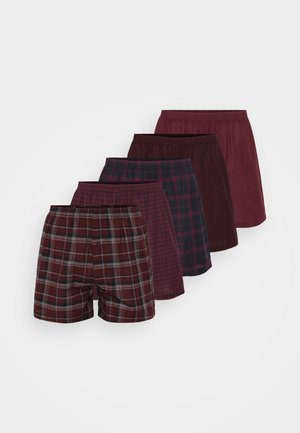 5 PACK - Boxer  - red/navy