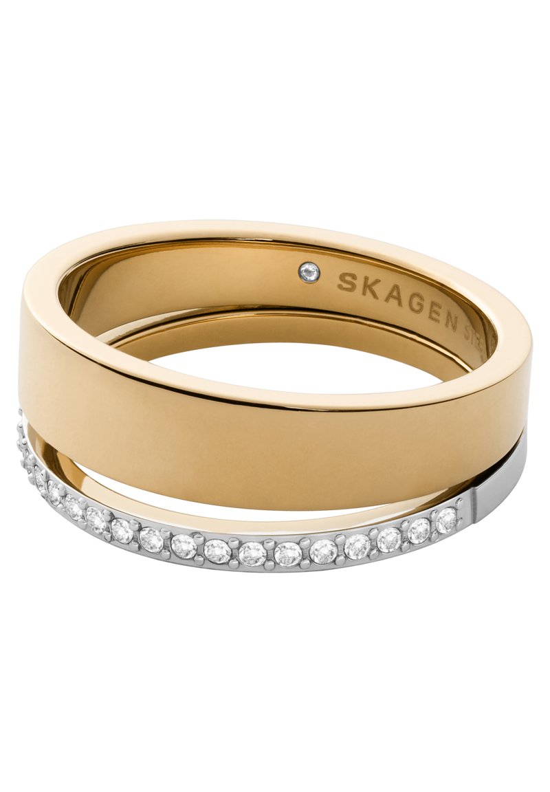 Skagen - ELIN - Sormus - gold-coloured, Suurenna