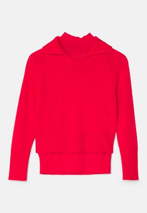 Victoria Beckham DOUBLE LAYER - Džemper - red