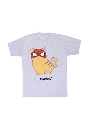 Henry Tiger MARVEL SPIDERMAN MILES MORALES MEOW jasnoszary melanż