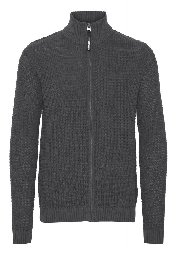 PRKimmo - Cardigan - gray melange4