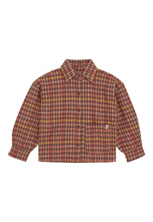 POMONA - Overhemdblouse - check pattern light brown