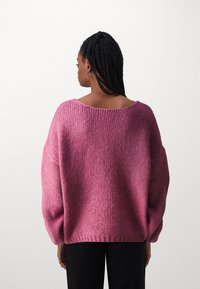 JDY JDYDINEA REVERSIBLE  - Maglione - red violet