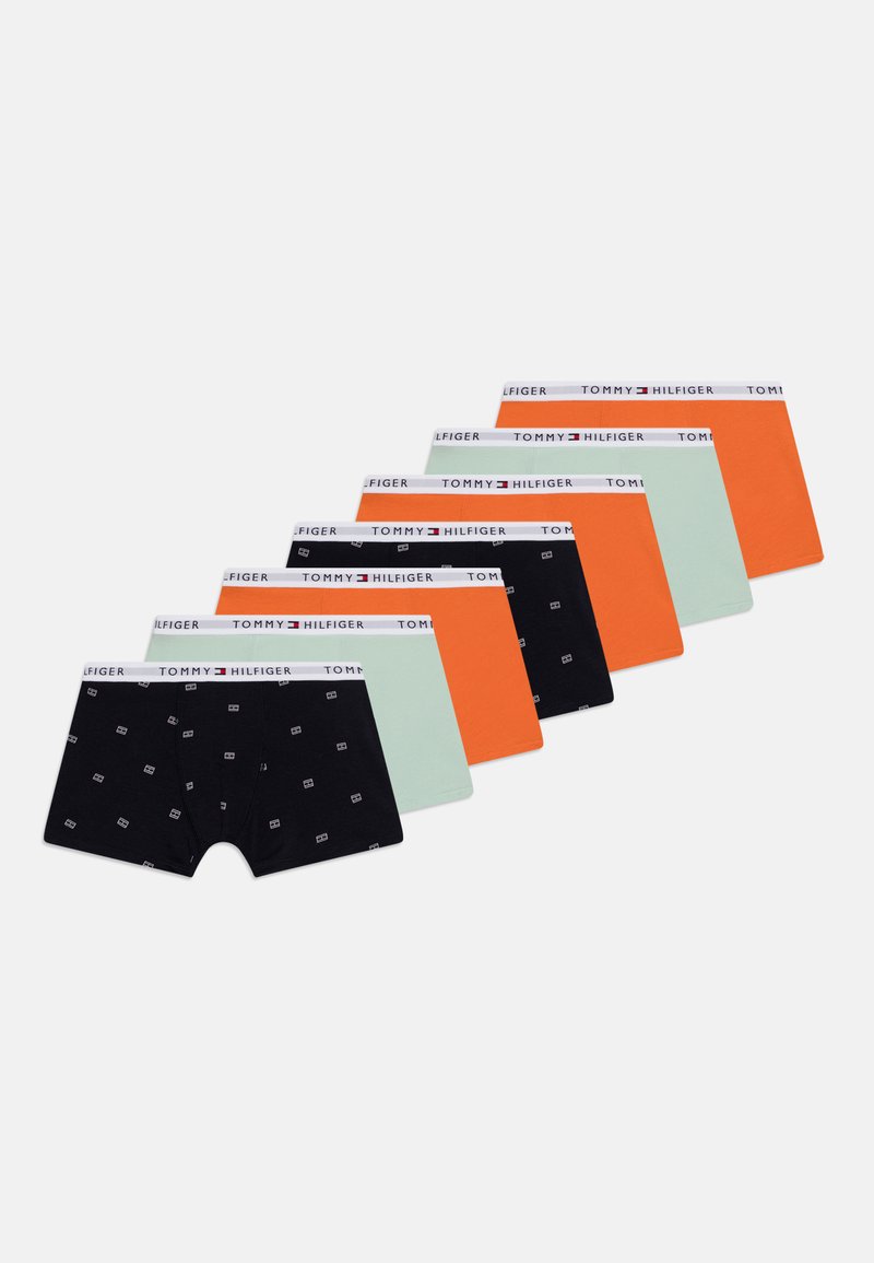 Tommy Hilfiger TRUNK 7 PACK - Püksid - desert sky/minty/orange