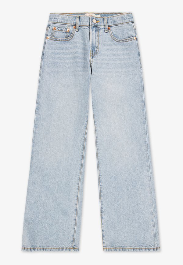 LVG WIDE LEG W/ DESTRUCTION - Jeans Straight Leg - far and wide