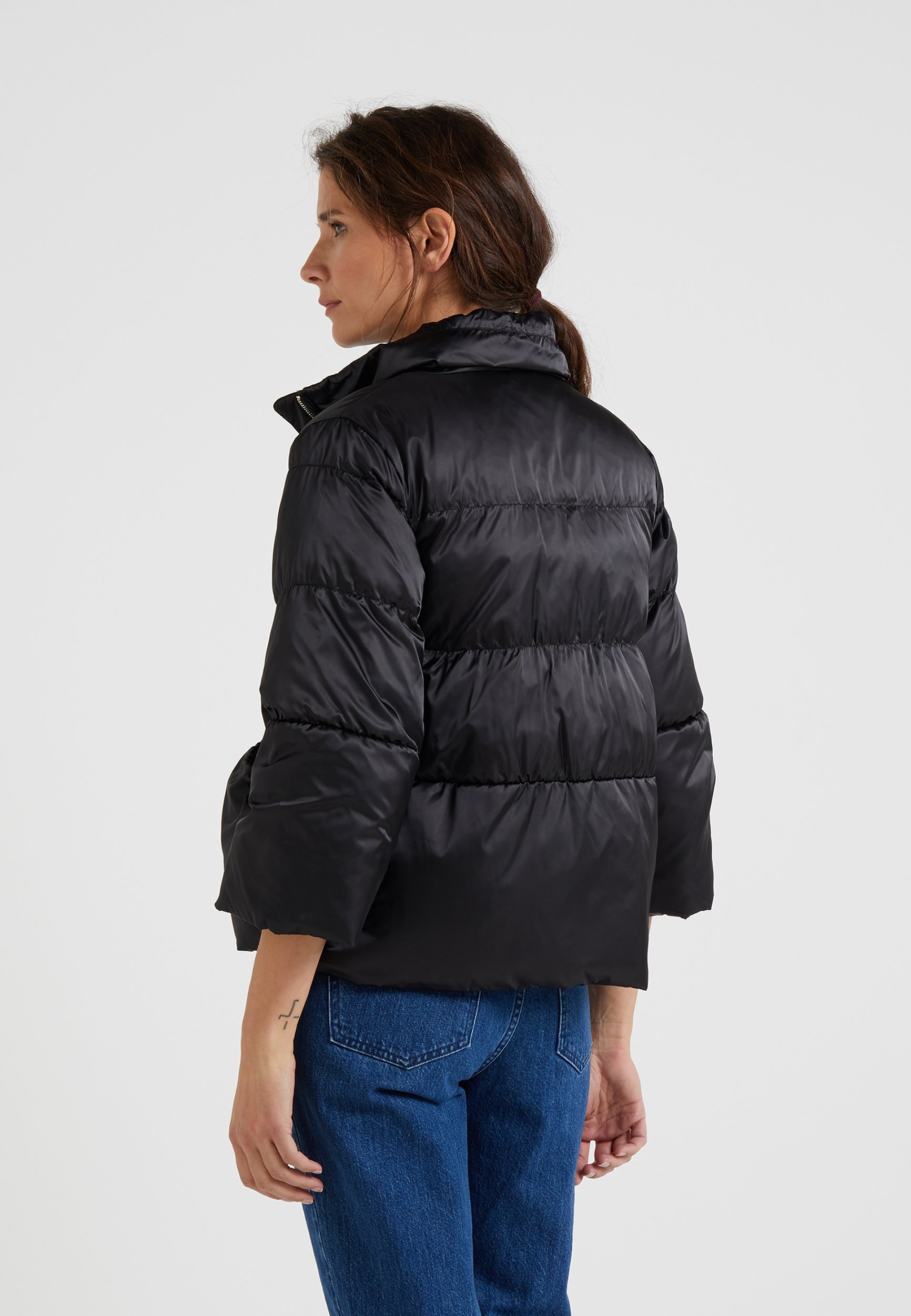 descrivi max&co kurtka puchowa black descrivi max&co kurtka puchowa black