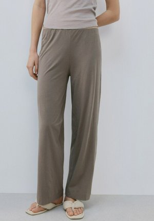 Pantalones - brown