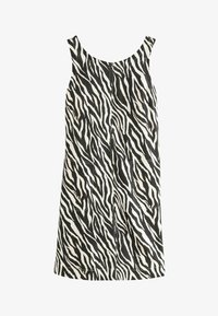Unausgewählt, monochrome zebra print