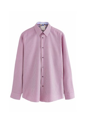 EASY CARE TEXTURED TRIMMED - Cămașă - damson pink