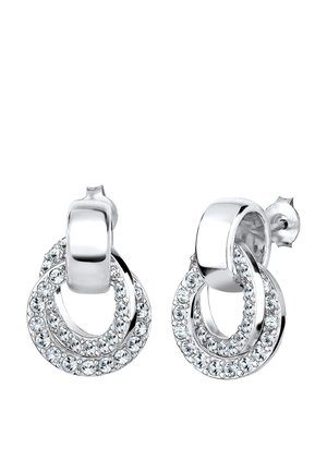 SPARKLING BASIC ELEGANCE - MIT KRISTALLEN VON SWAROVSKI® - Earrings - silberfarben