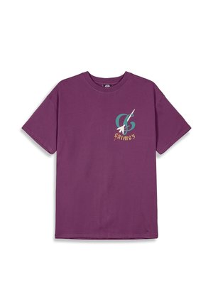 Grimey THE LOWER DEPTHS TOCHKA REGULAR - Camiseta estampada - purpura