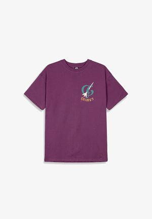 Grimey, THE LOWER DEPTHS TOCHKA REGULAR - Print T-shirt - purpura