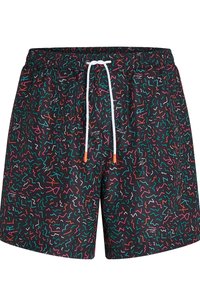 KARL LAGERFELD GEOMETRIC PRINT - Badeshorts - geometric black pattern
