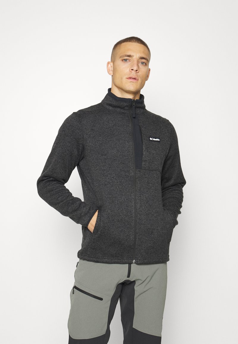 Columbia SWEATER WEATHER™ FULL ZIP - Giacca in pile - tobacco heather/marrone