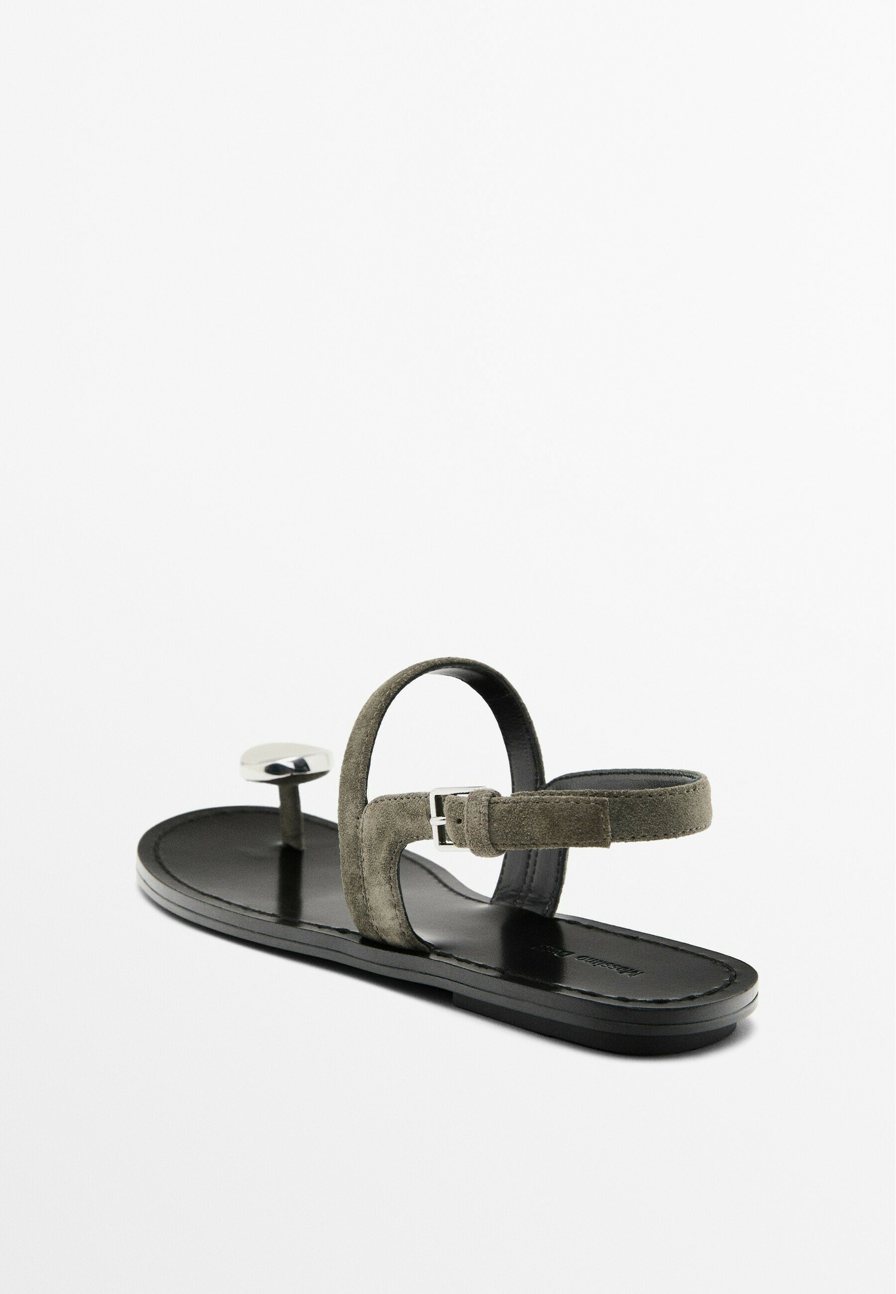 Massimo Dutti SANDALS WITH METAL TOE DETAIL 11726550