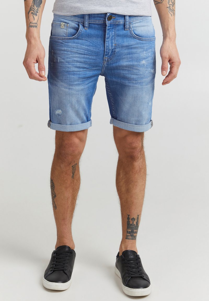 11 Project PRNARVIK REGULAR FIT - Short en jean - denim clear blue