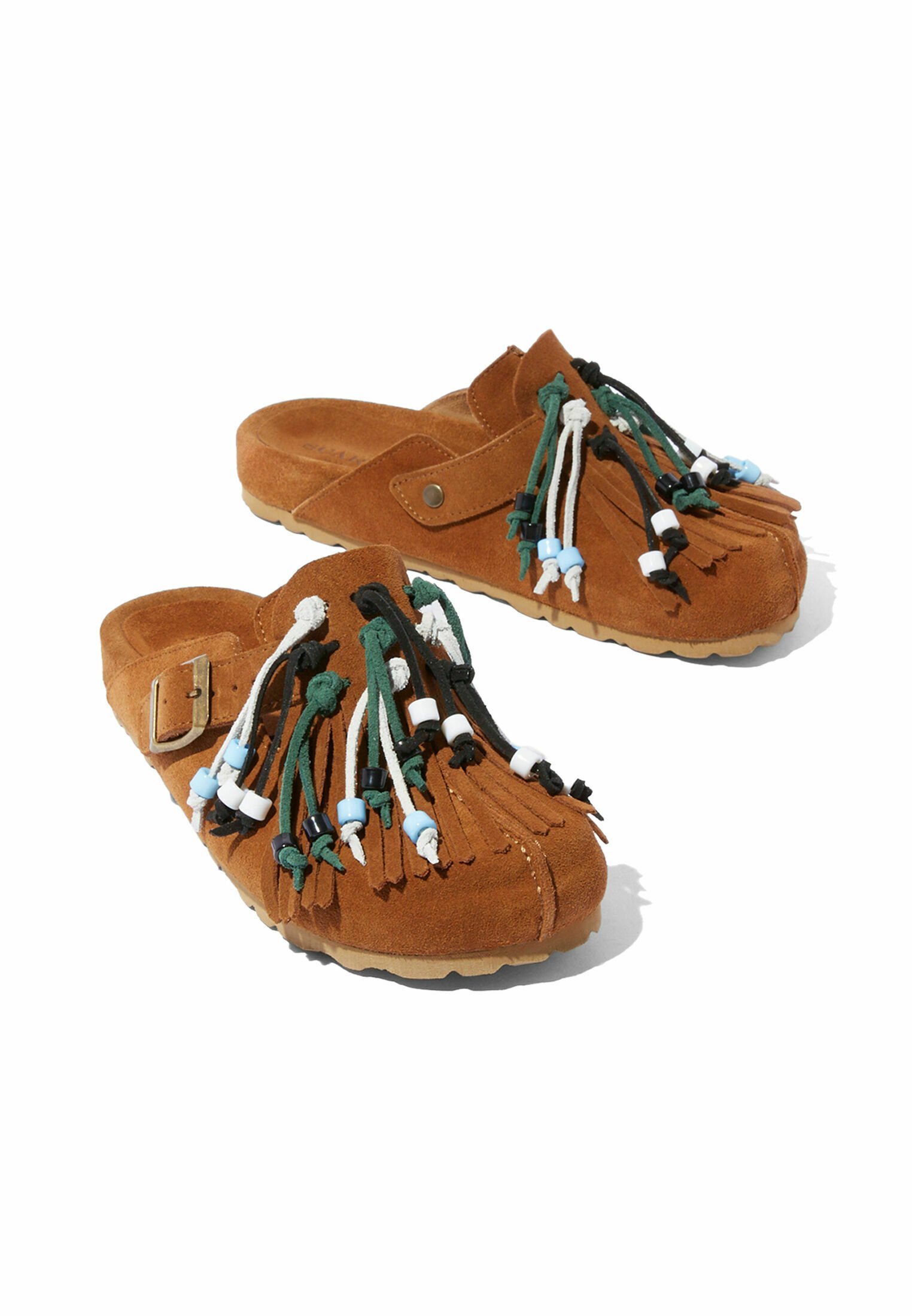サンダル・ミュール SCAROSSO Gea Suede Mule GEAMULETANSUED Desert Gea Desert Mules for Women | Scarosso®