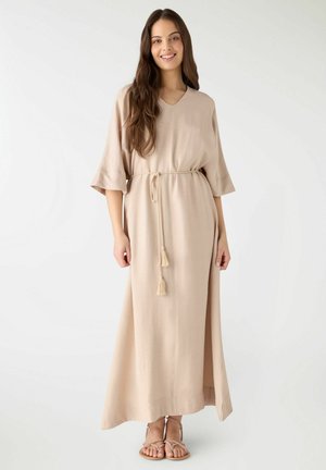 Terranova, CON CINTURA CORDA - Vestito casual - beige chiaro