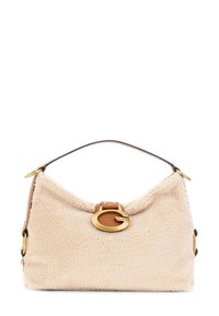 Guess CAMDEN SHOULDER BAG - Borsa a mano - natural/cognac