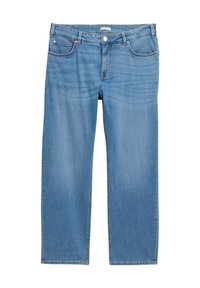 PLUS SIZE - Džíny Straight Fit - clean light stone blue denim