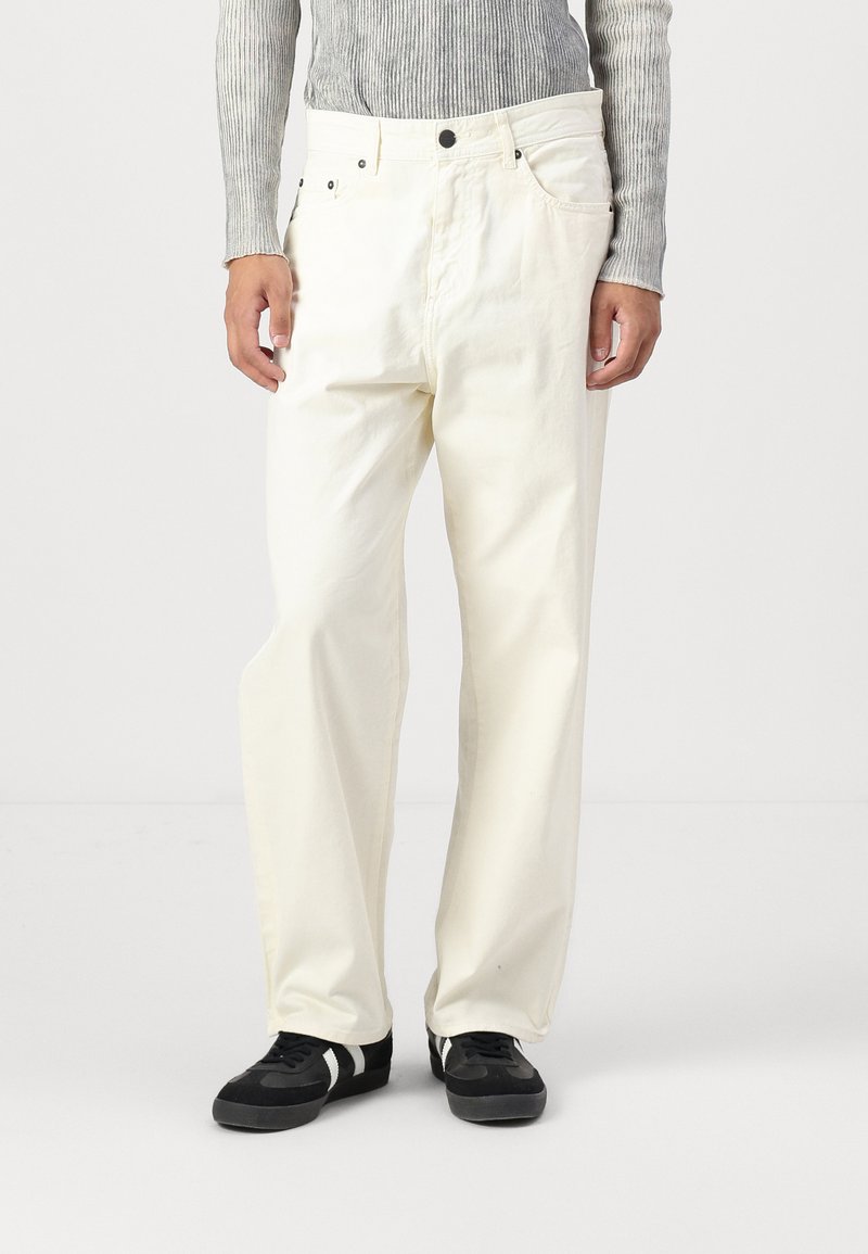 Jack & Jones JPSTALEX ORIGINAL - Vrećaste traperice - antique white