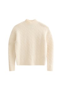 BLANKET STITCH  - Stickad tröja - off white