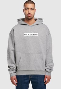Merchcode NITM CRATE  ULTRA HEAVY - Felpa con cappuccio - grey