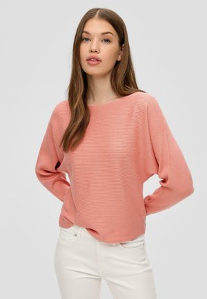 QS Strickpullover - koralle