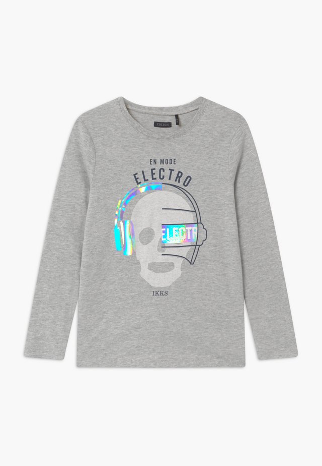 HOLOGRAM SKULL - T-shirt à manches longues - gris