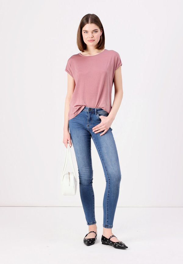 VMAVA PLAIN NOOS - Basic T-shirt - nostalgia rose2